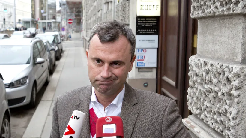 Gură de aer pentru UE. Extremistul Norbert Hofer a pierdut alegerile în Austria. UPDATE