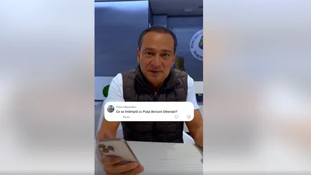 Primăria Sectorului 4 propune un nou concept pentru Piața Berceni-Olteniței / Daniel Băluță: Vom pune proiectul în DEZBATERE publică