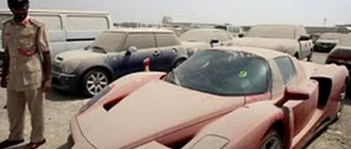 Un Ferrari ediție limitată a fost abandonat în Dubai. Ce a decis să facă poliția