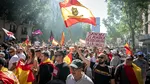 Protest masiv la Madrid. Spaniolii cer demisia premierului Sánchez pe fondul mai multor scandaluri de corupție