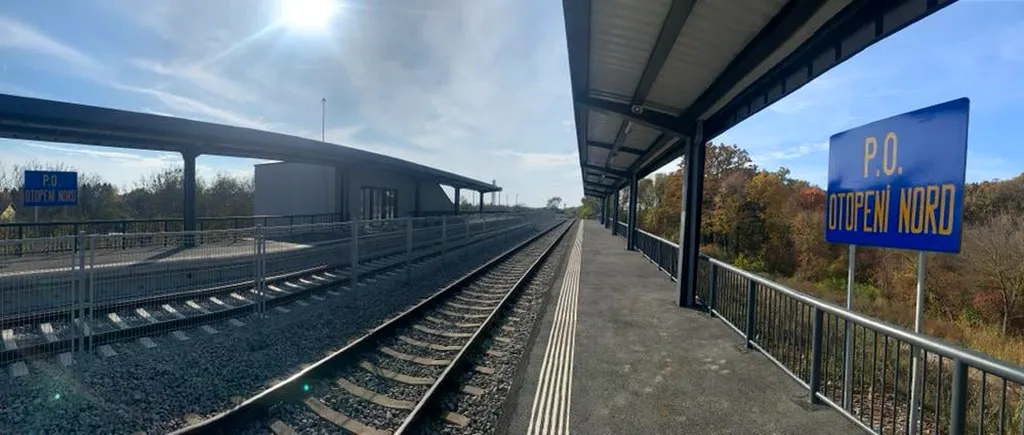 Cum poți ajunge cu trenul de la București la Otopeni în 30 de minute. Noua gară deschisă aproape de București (FOTO-VIDEO)