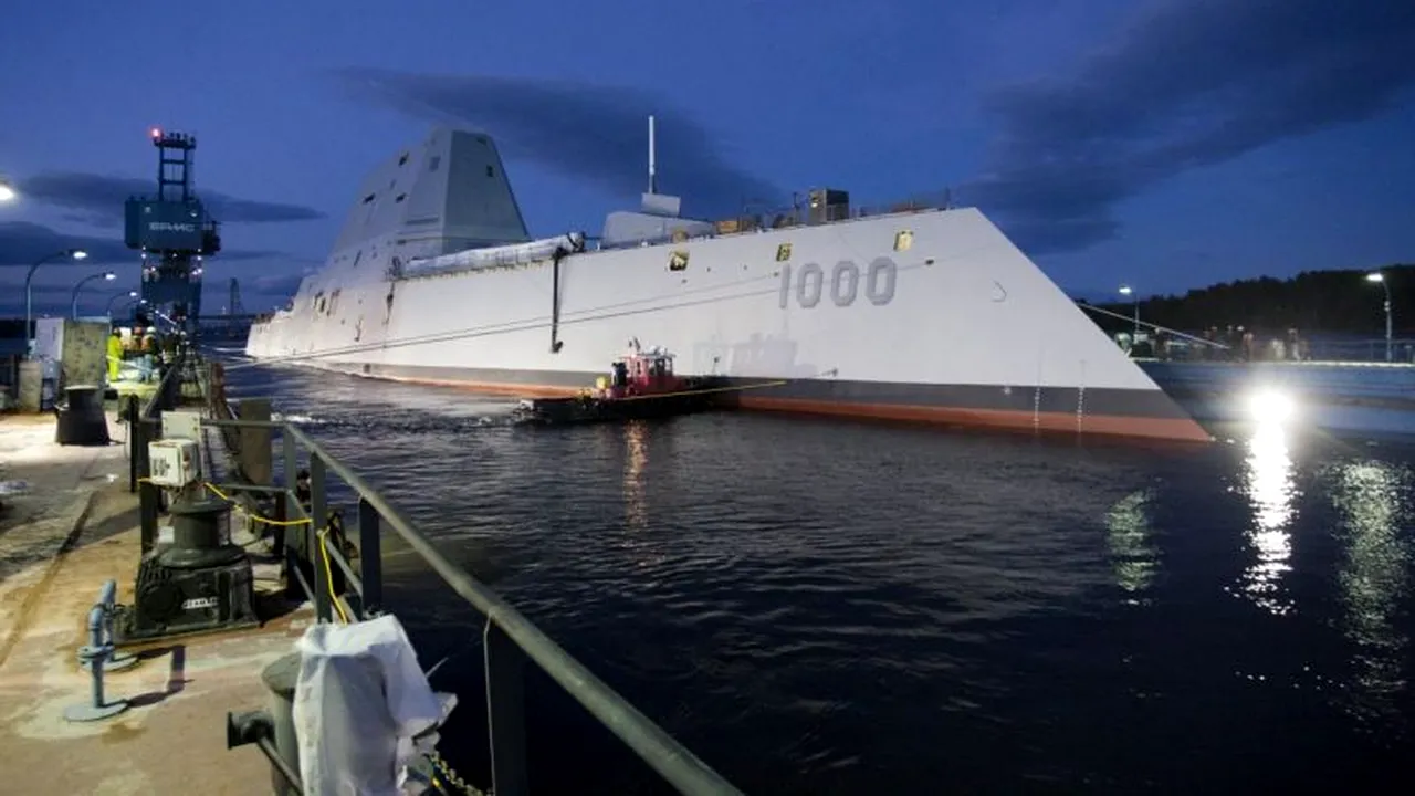 Cum arată distrugătorul de 7 miliarde de dolari construit de americani