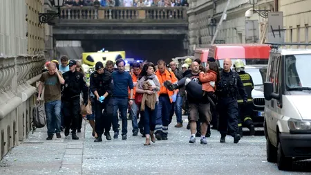 Explozie în centrul istoric din Praga. Cel puțin 40 de răniți