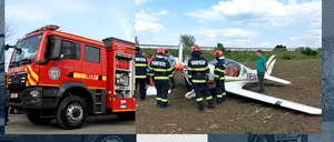 Un avion utilitar a aterizat în brazdă în Suceava. Nu au fost victime