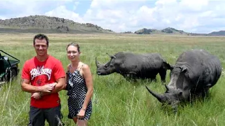 Scene de groază într-un parc safari la scurt timp după ce a fost făcută această fotografie