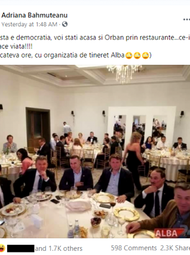 Fake news cdespre Ludovic Orban, promovat de un senator PSD și Adriana Bamhuțeanu: Poze din 2018, distribuite ca fiind din timpul pandemiei - FOTO