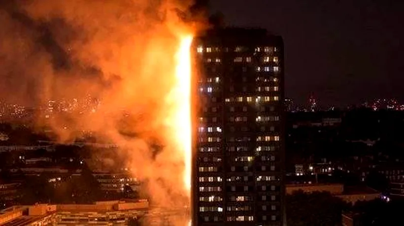 Ultimul bilanț al incendiului de la Londra 