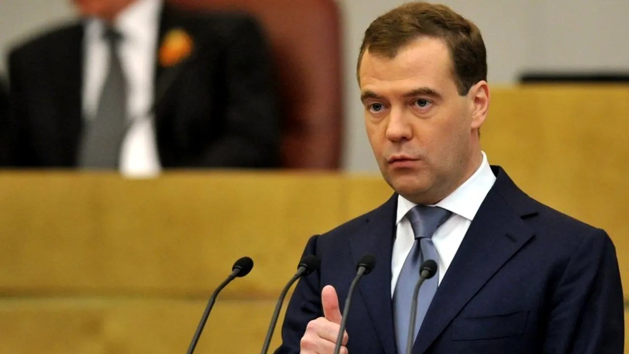 Dmitri Medvedev a fost confirmat în funcția de premier