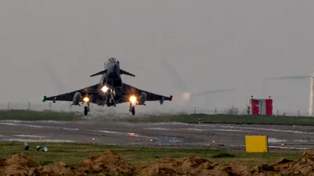 Alarmă de atac cu drone în Tulcea. Două aeronave britanice de luptă Eurofighter Typhoon au fost ridicate. A fost emis mesaj RO-Alert