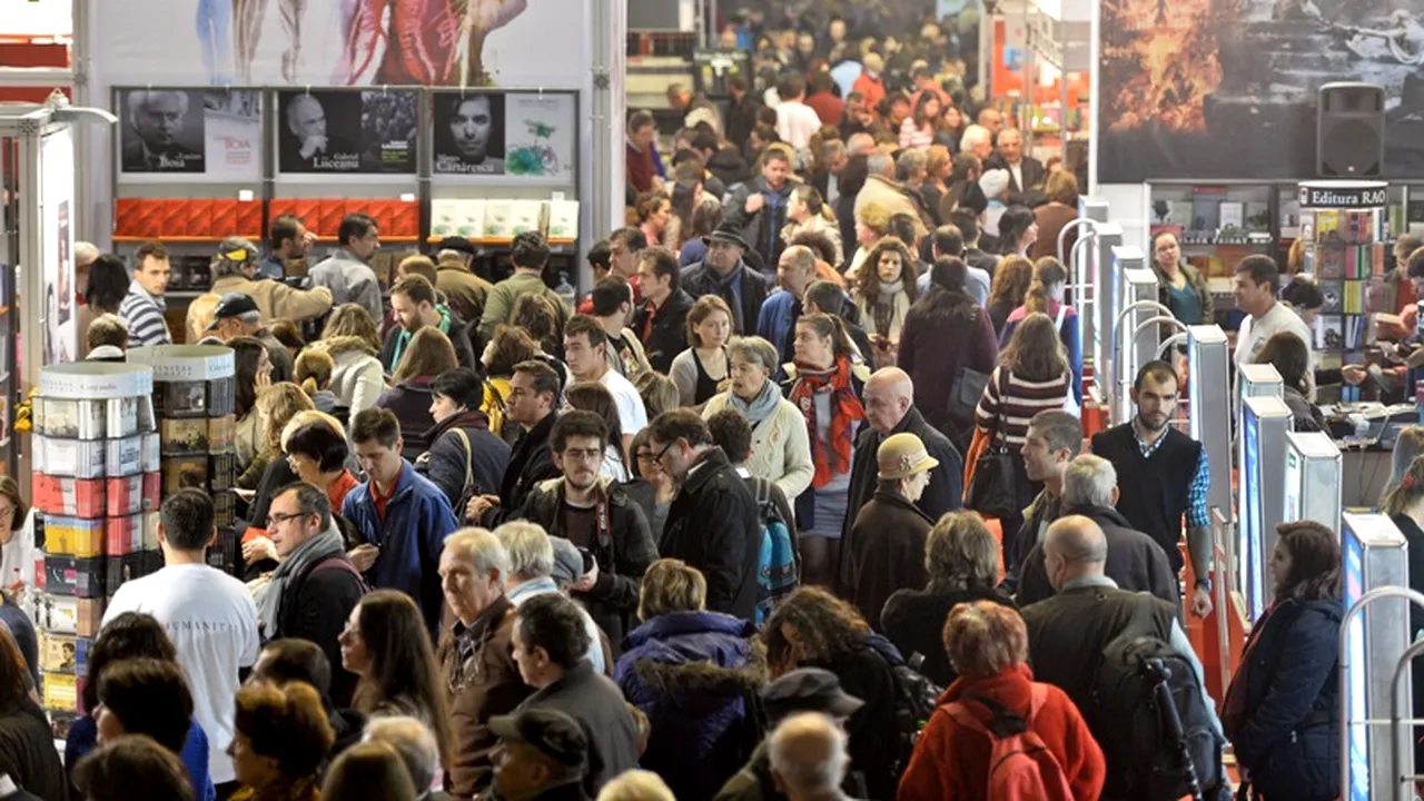 GAUDEAMUS 2014. Număr record de vizitatori în cele cinci zile ale târgului