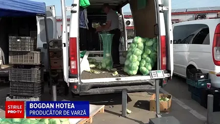 Producție record de varză în România. Prețul a scăzut mult, dar clienții nu se grăbesc să o cumpere
