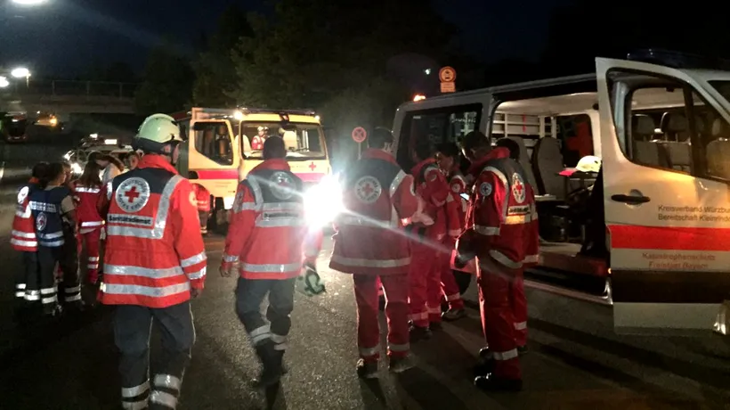 Un afgan de 17 ani, atac într-un tren din Germania. 4 răniți, 3 în stare critică