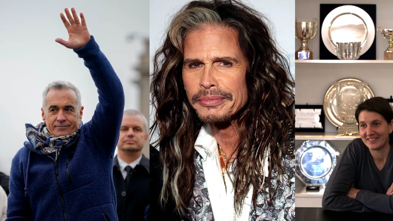 26 MARTIE, calendarul zilei: Steven Tyler împlinește 77 de ani, Călin Georgescu 63/ Irina Spîrlea face 51 de ani