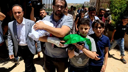 Un bebeluș palestinian a fost împușcat mortal de armata israeliană
