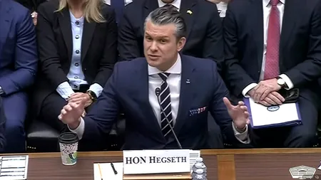 Șeful Pentagonului acuză China și Rusia că sprijină Iranul în conflictul cu SUA. Hegseth cere fonduri suplimentare de zeci de miliarde de dolari