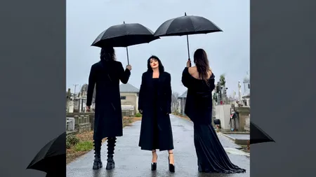 Ana Morodan, ședință foto sinistră. „Contesa digitală” s-a pozat în CIMITIR: „Am venit să-mi îngrop trecutul”