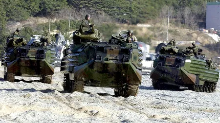 România cumpără 44 de vehicule AMFIBII de asalt din dotarea infanteriei marine a SUA /  Valoarea totală estimată: 210 milioane de dolari fără TVA
