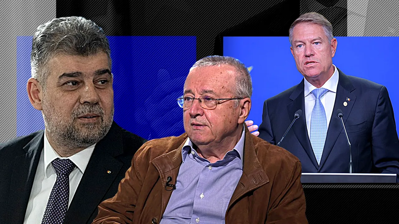 VIDEO | Sfatul lui Ion Cristoiu pentru Klaus Iohannis și Marcel Ciolacu: 