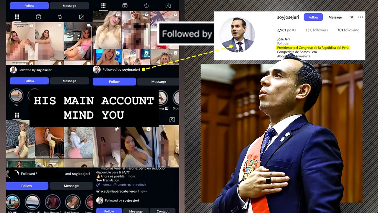 Scandal în Peru. Abia pus în funcție, Președintele interimar a fost prins pe site-uri pentru adulți