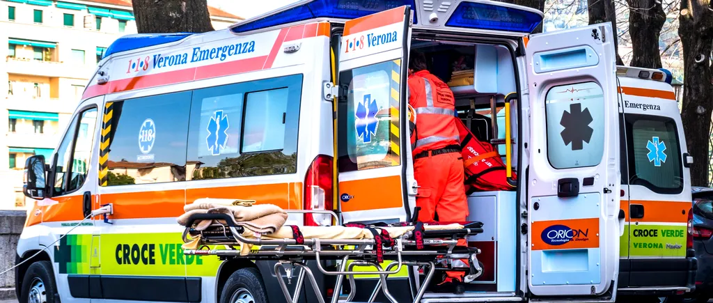 Un român a decedat în Italia după ce a făcut infarct în ambulanță în timp ce aștepta rezultatul testului COVID-19