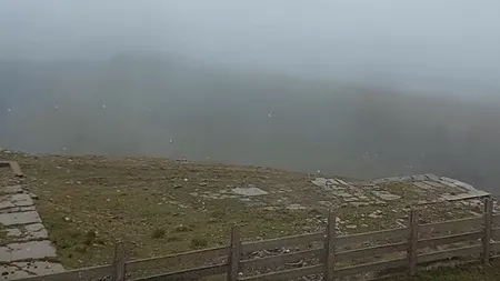 Prima ninsoare a căzut în prima zi de toamnă. ANM a emis un nou cod galben de vreme severă - VIDEO