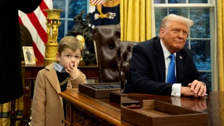 Donald TRUMP a ÎNLOCUIT celebrul birou Resolute din Biroul Oval, după vizita fiului lui Musk. Gestul micuțului l-ar fi deranjat pe președintele SUA