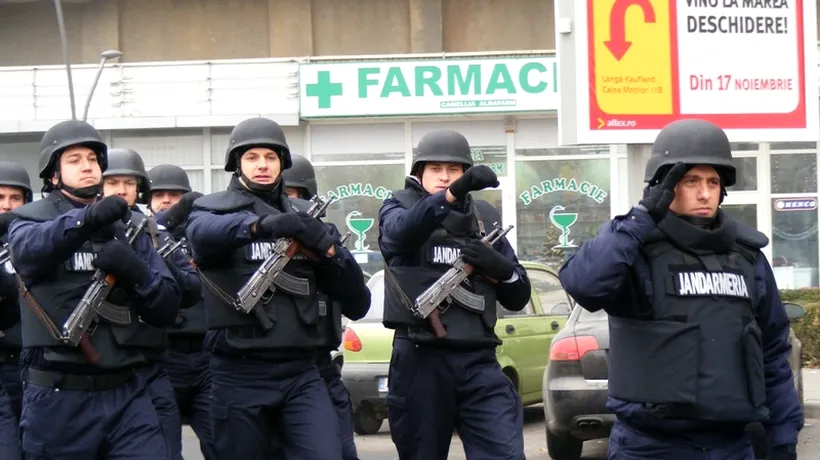 Șefi din Jandarmeria București au fost sancționați pentru huiduielile din timpul paradei de 1 Decembrie