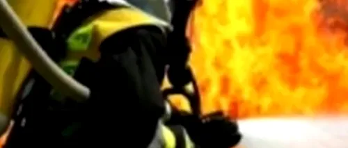 Incendiu puternic, cu degajare de fum toxic, la o fabrică din Oradea