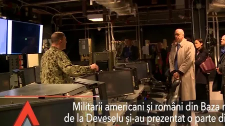 Militarii americani și români din Baza militară de la Deveselu și-au prezentat o parte din tehnică