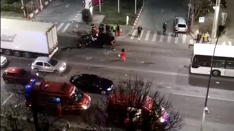 Accident grav pe Strada Turnu Măgurele, în Sectorul 4 din București