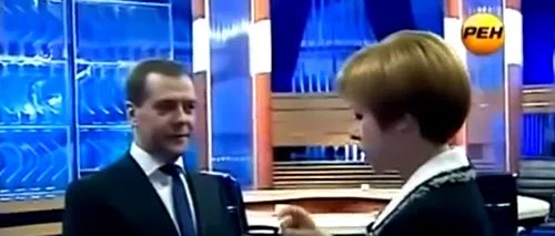 Dezvăluirile uimitoare făcute de Dmitri Medvedev în pauza unui interviu, fără să își dea seama că microfoanele și camerele de filmat erau pornite - VIDEO