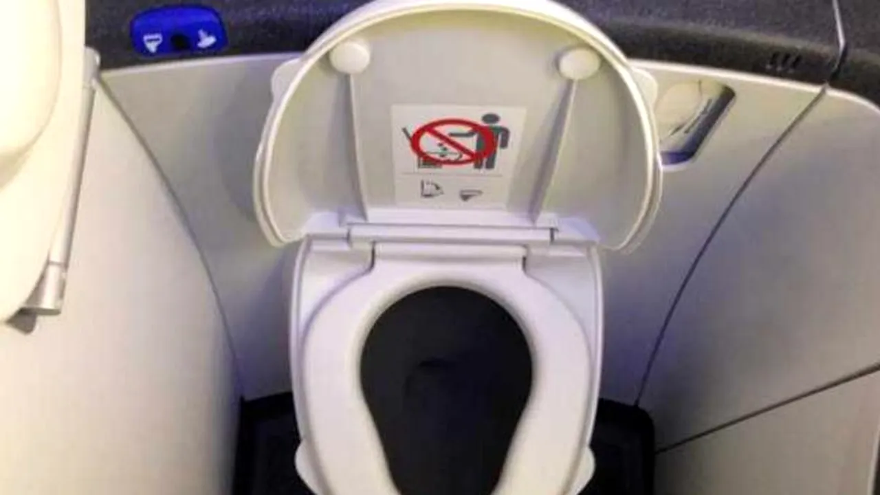 Cercetătorii au găsit un nou obiect de studiu: Toaletele din avioanele comerciale