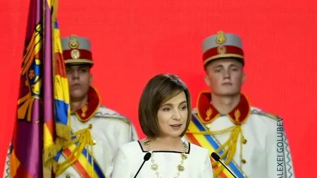 Maia Sandu a depus JURĂMÂNTUL pentru funcția de președinta a Republicii Moldova