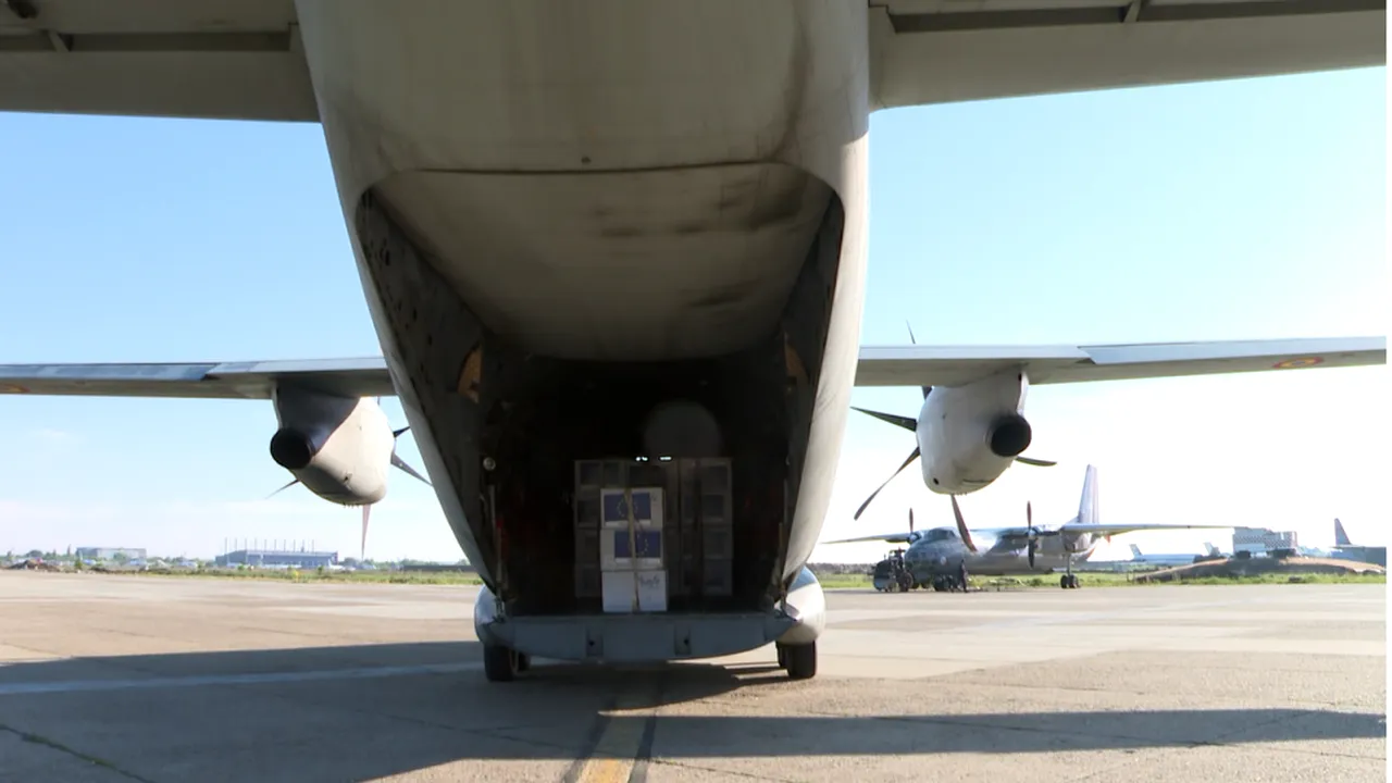 AMÂNARE. Avionul Spartan al MApN care a decolat spre Spania cu măşti de protecţie în valoare de 10 milioane de euro s-a întors la sol