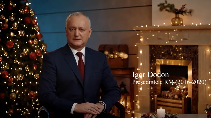 Televiziunile pro-ruse din Republica Moldova vor transmite mesajul lui Dodon în noaptea dintre ani, nu al Maiei Sandu, președintele țării