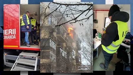 EXCLUSIV | ISC, precizări de ULTIMĂ ORĂ după incendiul din Militari Residence. „Zona este împrejmuită şi securizată”