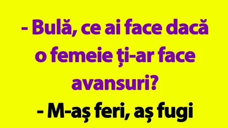 BANC | Bulă și avansul