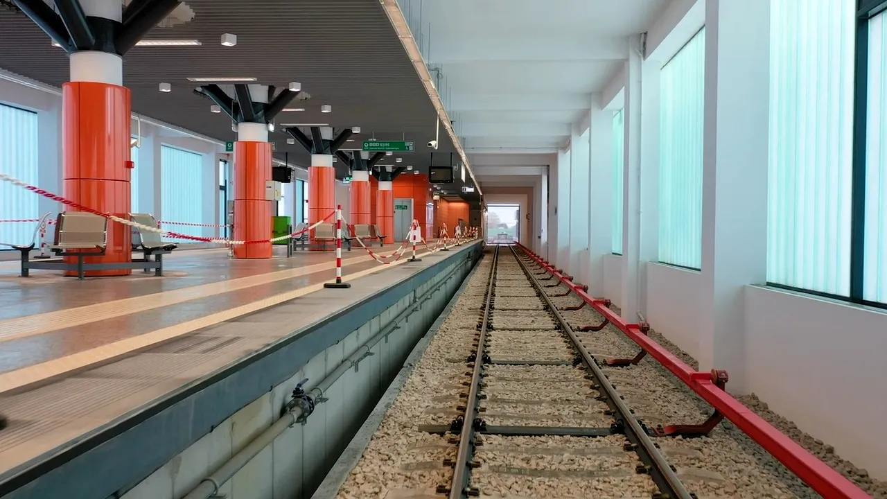 FOTO - VIDEO | Stația de metrou Tudor Arghezi a fost finalizată / Sorin Grindeanu: „Va fi deschisă publicului după finalizarea testelor” / Marcel Ciolacu: „E pentru prima oară când vorbim de extinderea metroului în afara Bucureștiului”