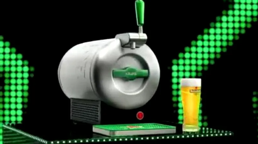 Mașinăria care răcește berea mai bine decât frigiderul. VIDEO