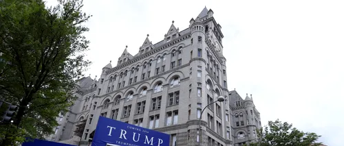 Individ care avea asupra sa arme de foc, reținut în Hotelul Trump International din Washington