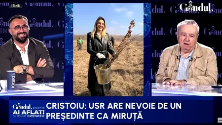 Cristoiu face portretul vedetelor USR: Miruță e noua Lasconi/Țoiu, o fată corectă/Cu Diana Buzoianu nu se poate, sper să n-o mai văd
