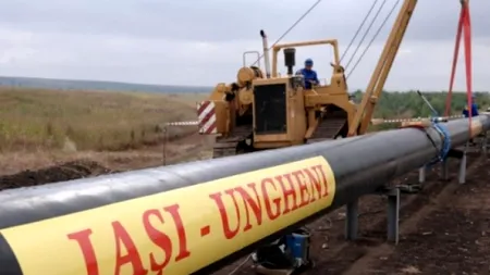 Când încep și cât vor dura lucrările de prelungire a gazoductului Iași-Ungheni