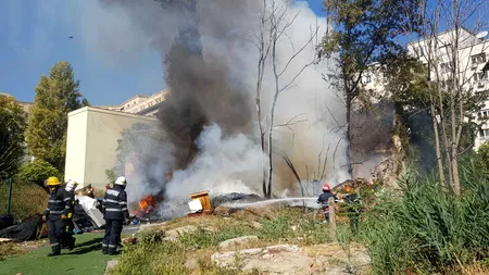 Un cetățean indian este bănuit că a provocat incendiul din centrul Capitalei