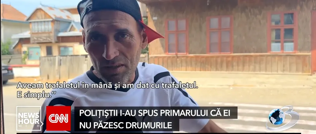 Un bărbat din Suceava și-a făcut propria trecere de PIETONI în fața barului: Îmi place să beau aici. Ei conduc cu viteză