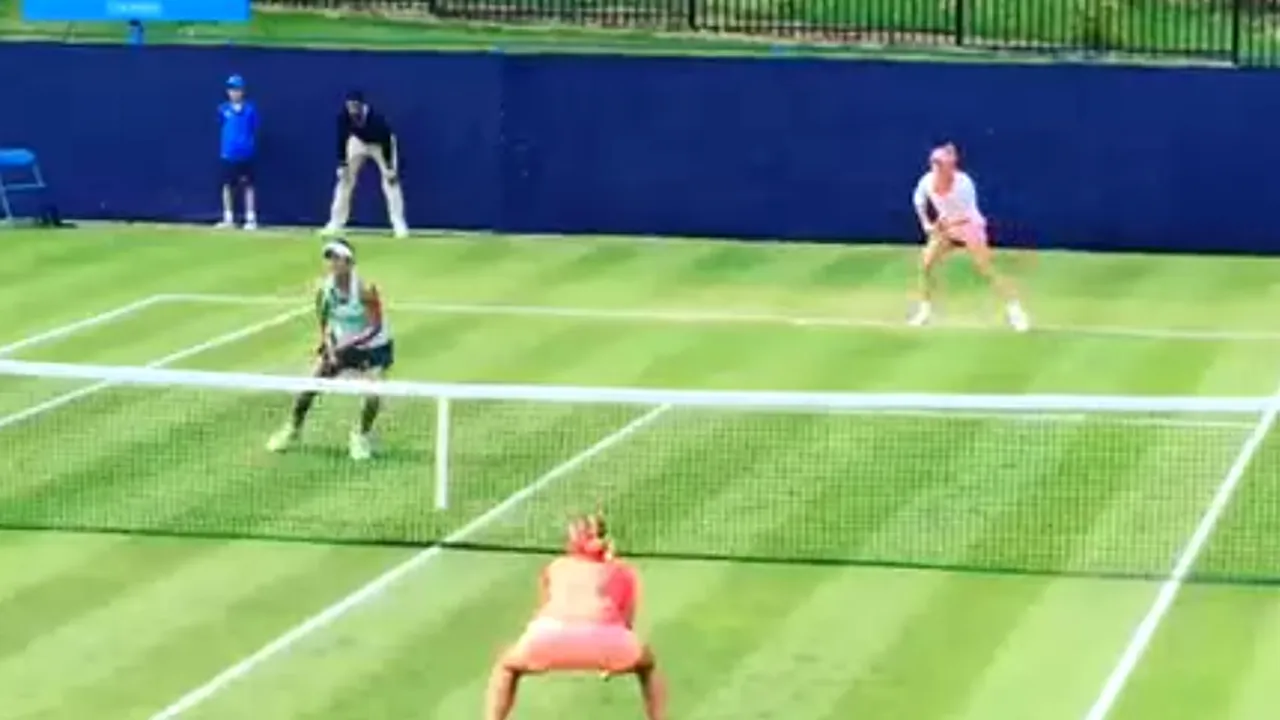 Eliminată la simplu, Simona Halep s-a retras de pe tabloul de dublu de la Birmingham