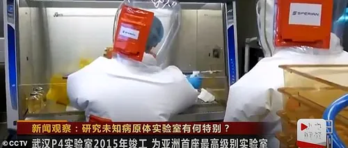 IMAGINI RARE cu oamenii de știință care lucrează la Institutul de Virusologie din Wuhan. Peste 1.500 de tulpini de viruși mortali sunt păstrați în laborator