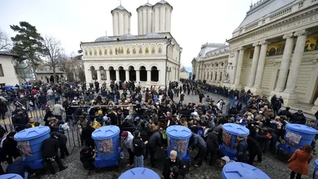 BOBOTEAZĂ 2014. Patriarhia pregătește 23 de vase a câte 12.000 litri pentru agheasmă