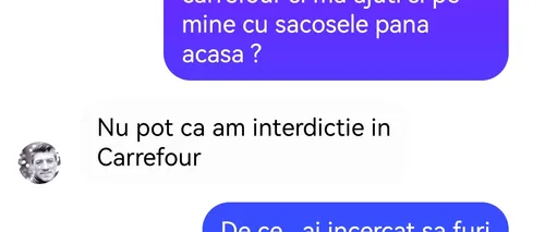 Bancul de joi | Am interdicție în Carrefour