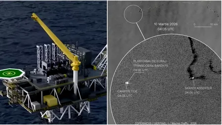 Greenpeace: Scurgere de petrol în Marea Neagră pe o suprafață de 45 km². Incidentul ar avea legătură cu proiectul Neptun Deep / Petrom și Romgaz infirmă