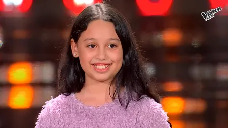 Valentina, puștoaica de 10 ani, de origine română, ajunsă în finala „The Voice Kids” din Italia. Ce surpriză i-au făcut organizatorii show-ului